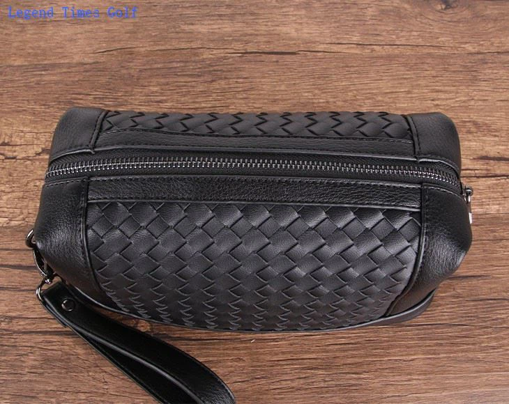 Woven PU Valuable Pouch For Outdoor Golf Activity,Travel